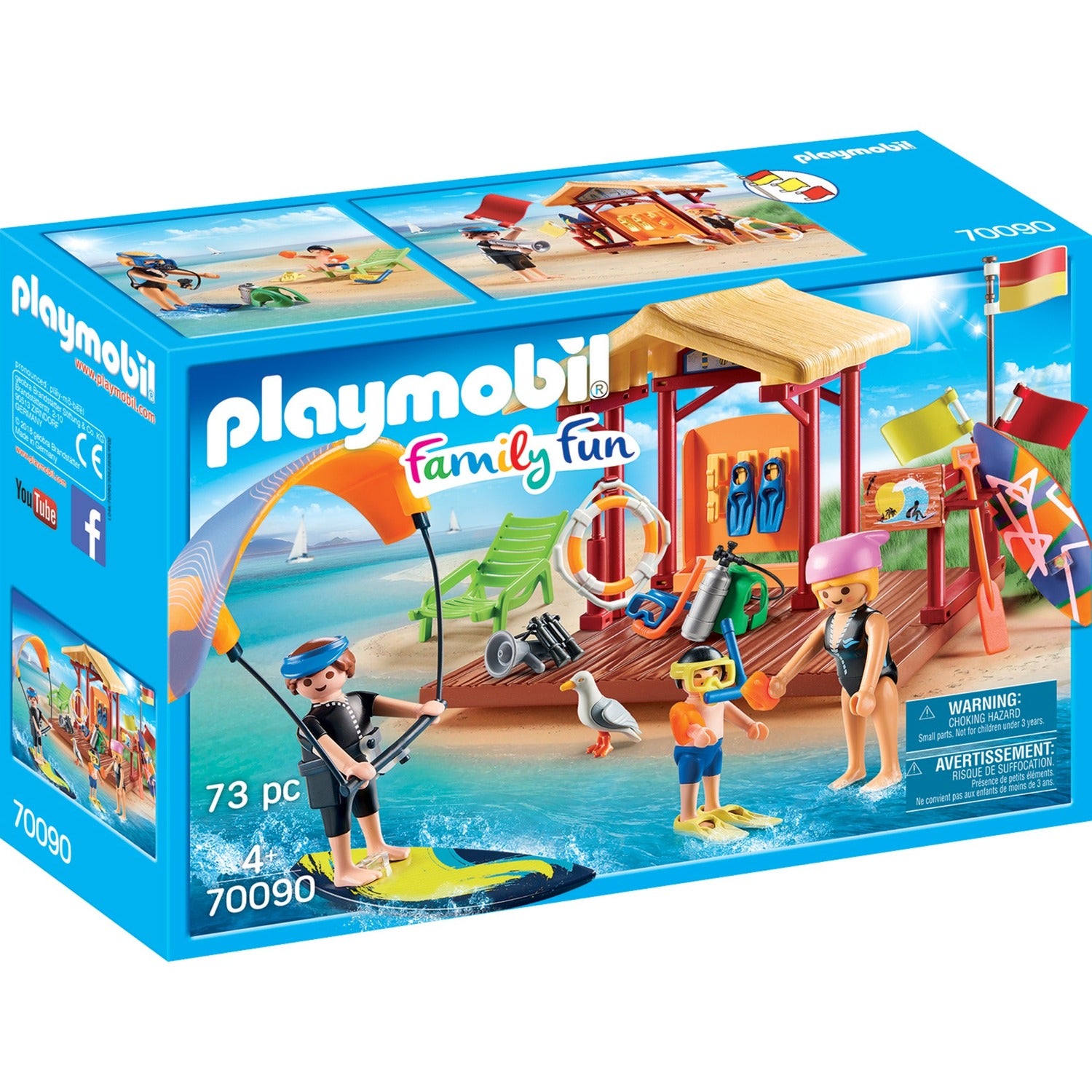 PLAYMOBIL PLAYMOBIL Familie Plezier Watersportschool