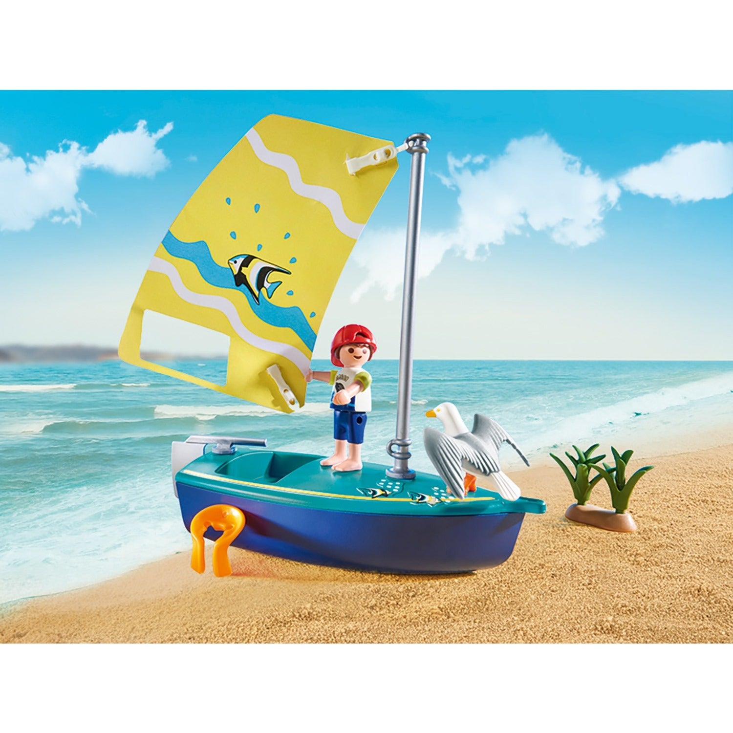 PLAYMOBIL Family Fun Zeilbootje 70438