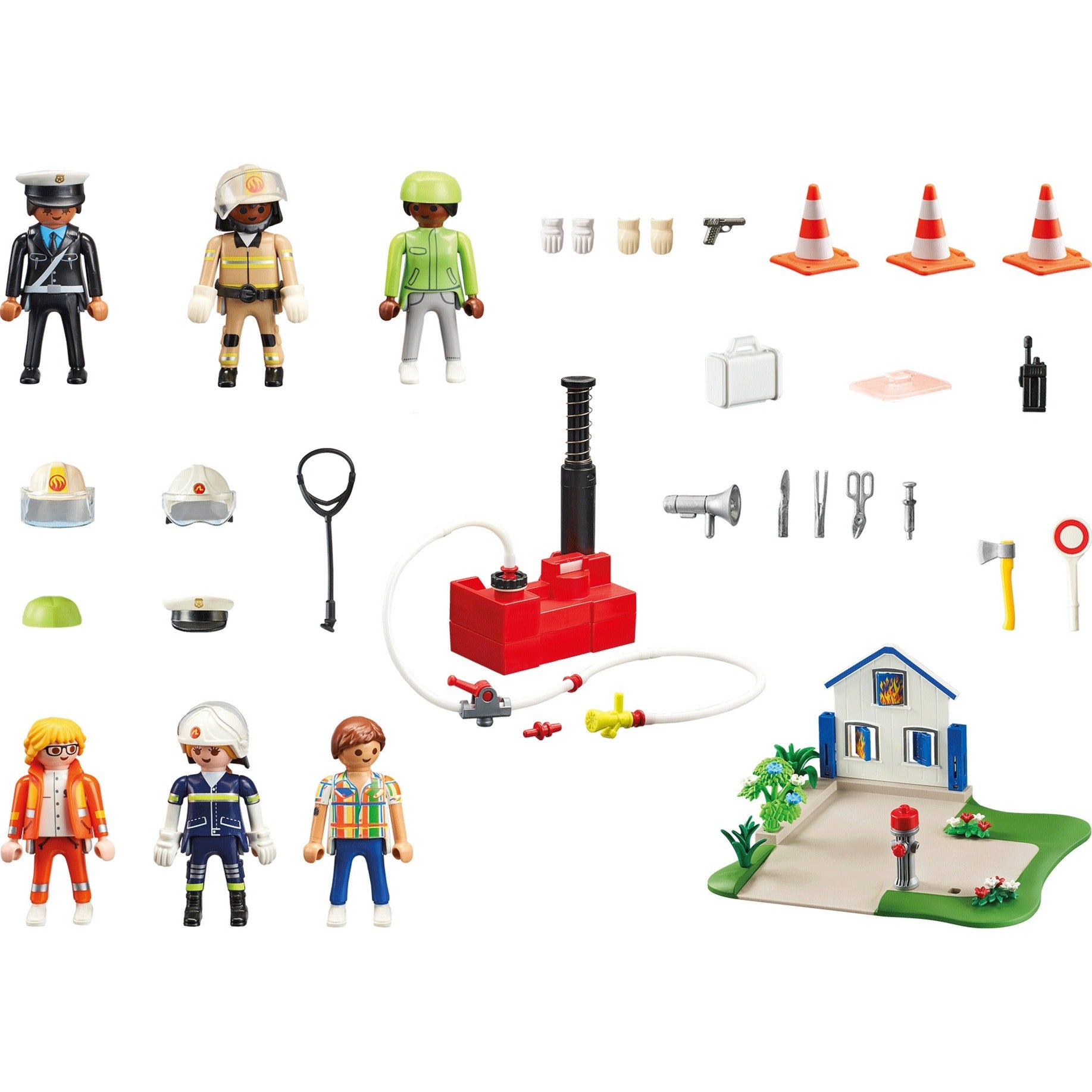 PLAYMOBIL Mijn Figuren Reddingsmissie 70980