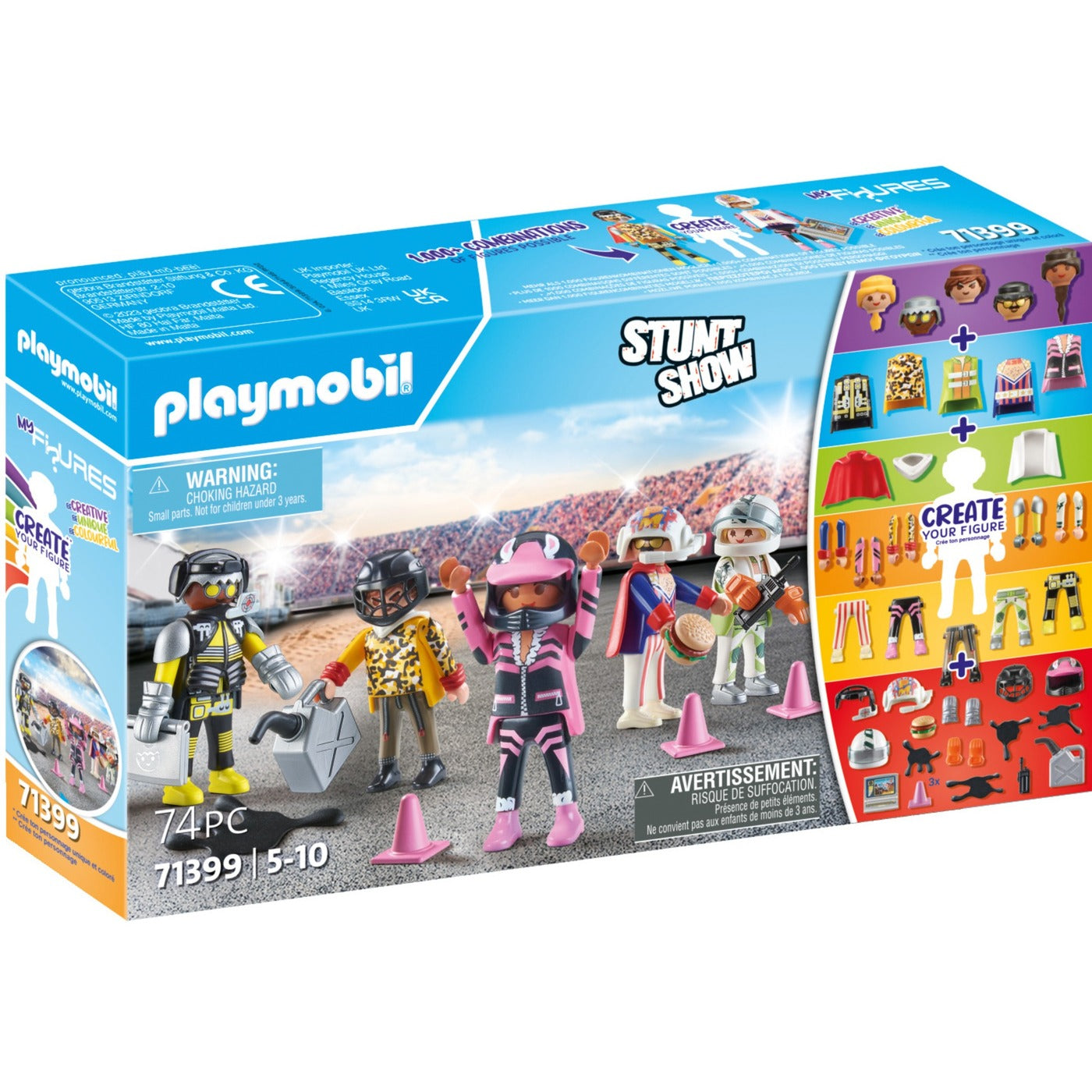 PLAYMOBIL City Life Mijn Figuren: Stuntshow 71399