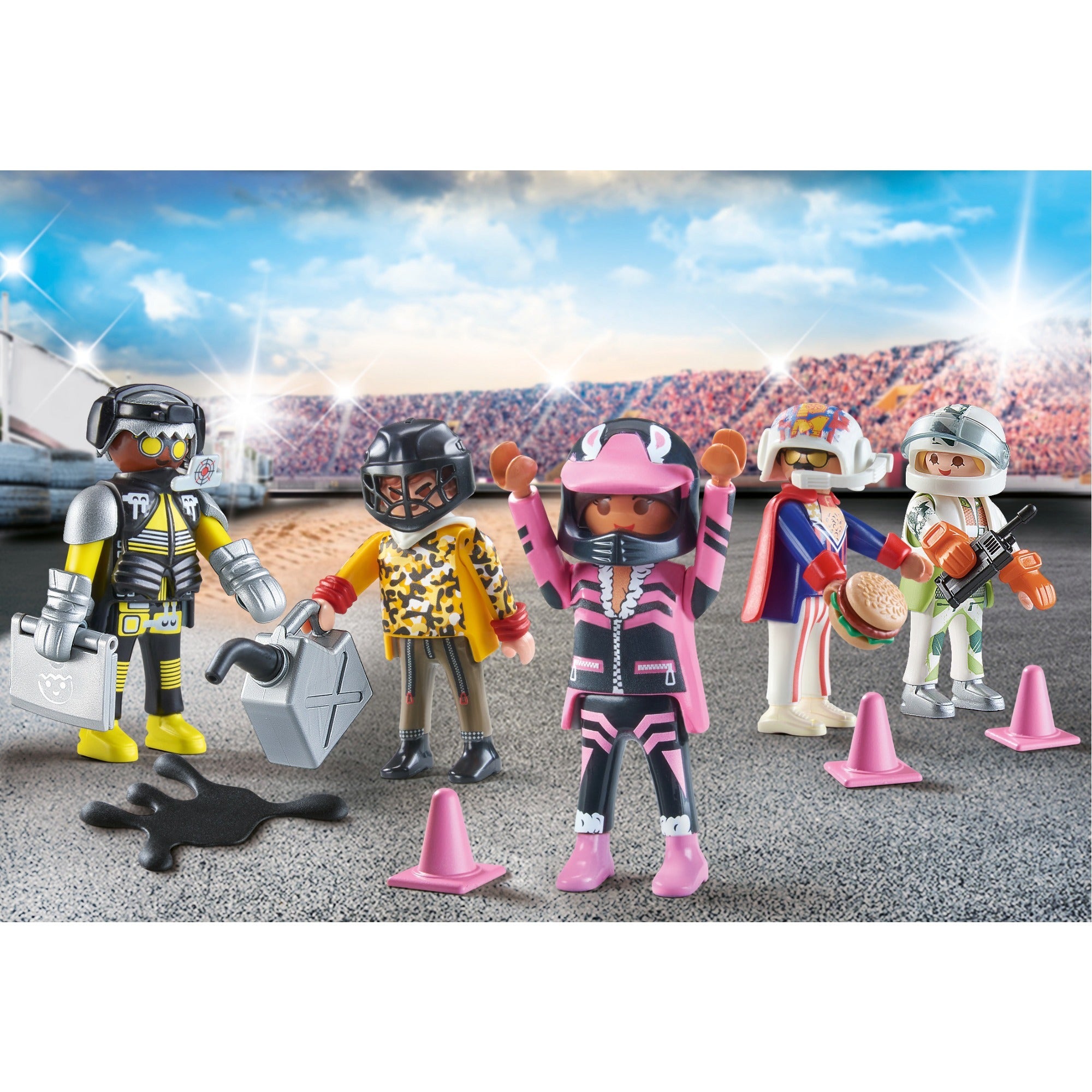 PLAYMOBIL City Life Mijn Figuren: Stuntshow 71399