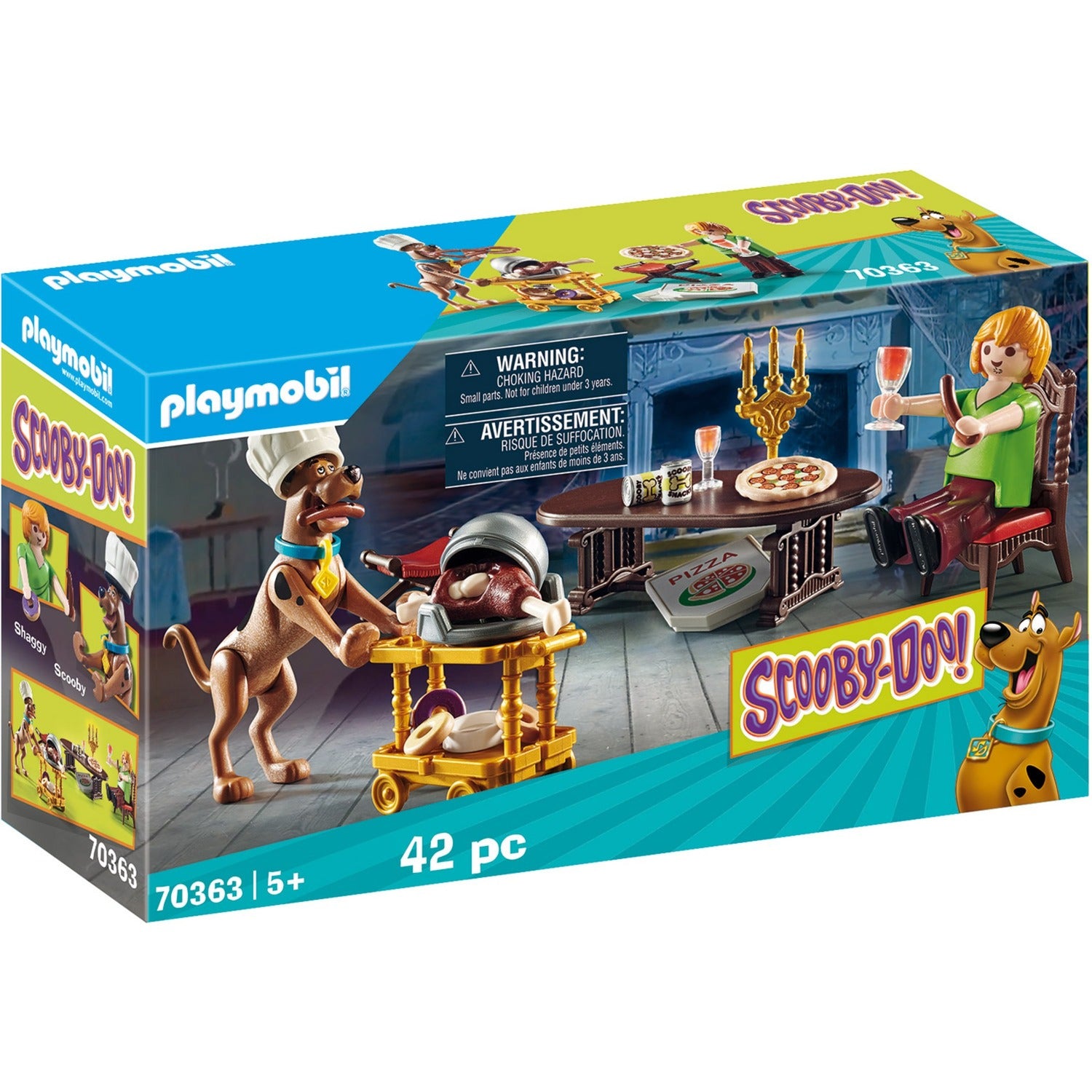 PLAYMOBIL PLAYMOBIL SCOOBY-DOO! Avondmaal ontmoette Shaggy