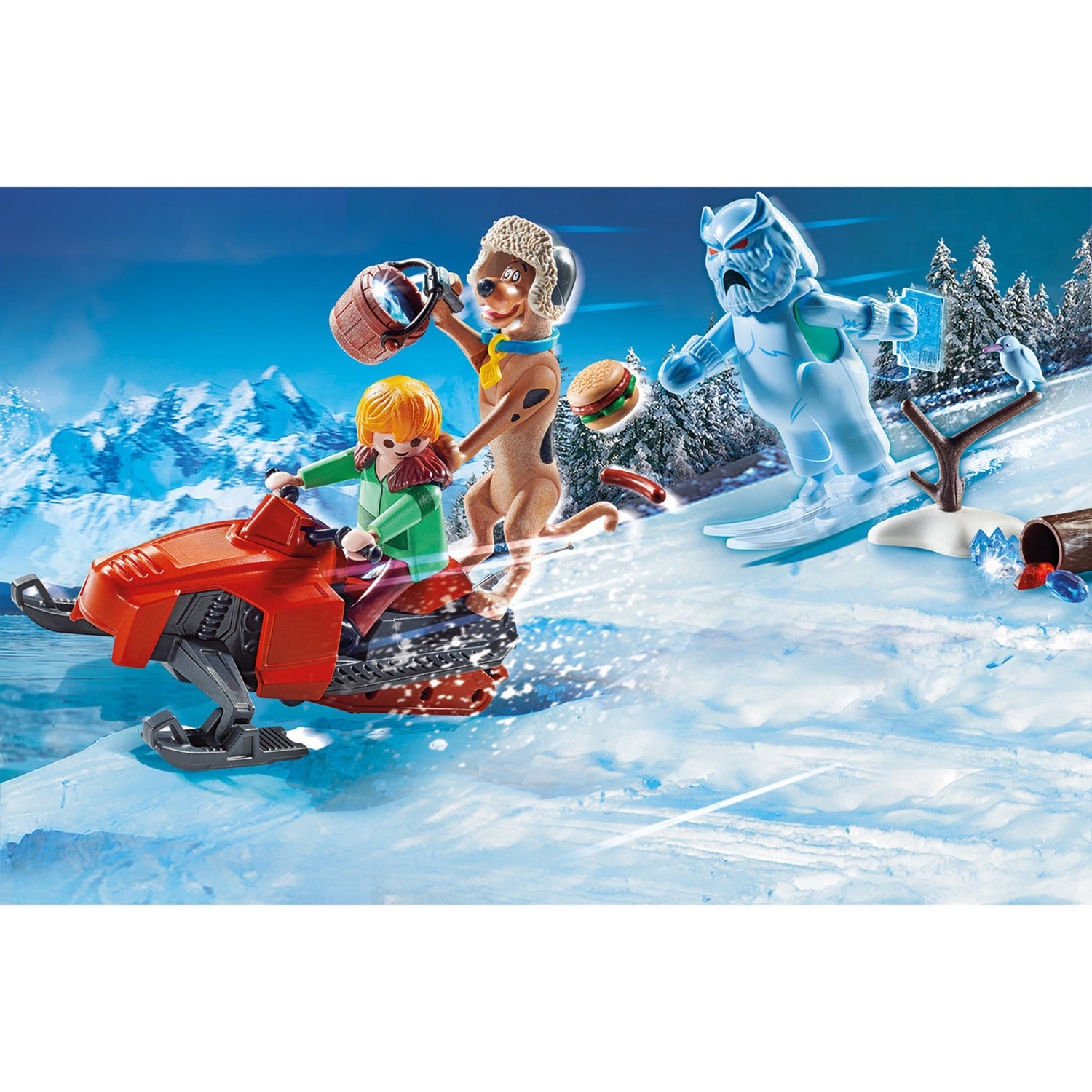PLAYMOBIL PLAYMOBIL SCOOBY-DOO! Avontuur ontmoette Sneeuwgeest