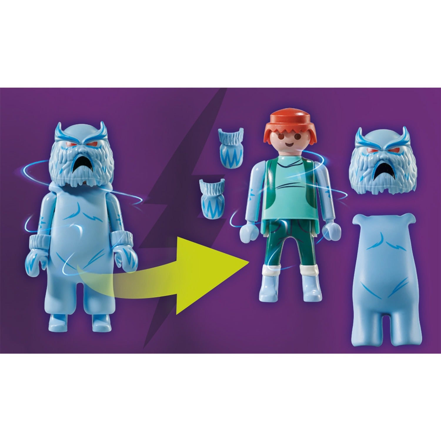 PLAYMOBIL PLAYMOBIL SCOOBY-DOO! Avontuur met Snow Ghost