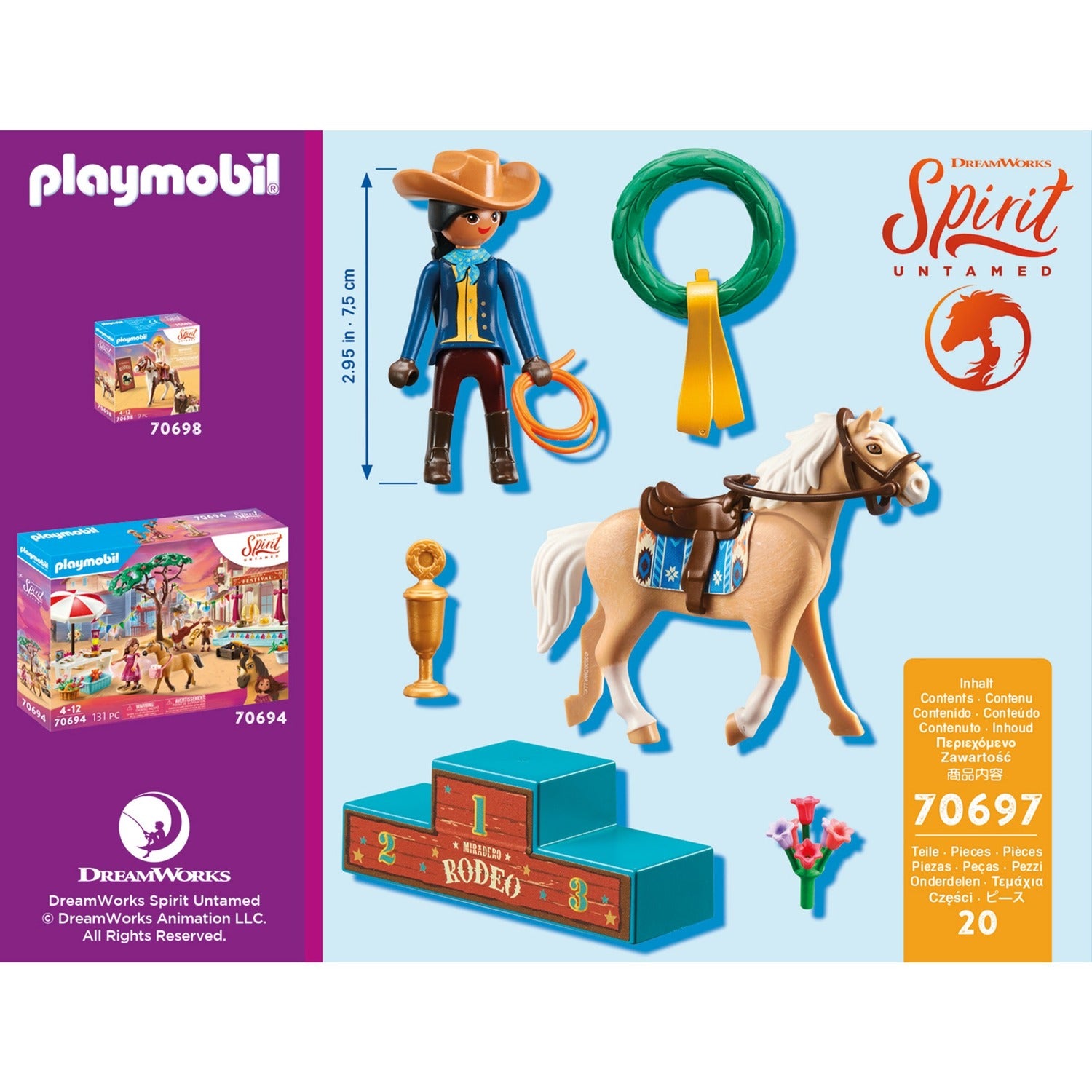 PLAYMOBIL PLAYMOBIL Spirit Rodeo Pru