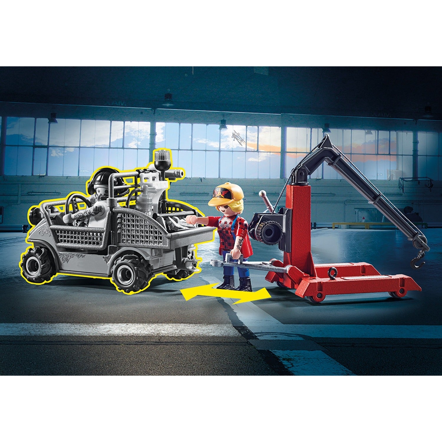 PLAYMOBIL PLAYMOBIL Stuntshow Air Stuntshow servicestation