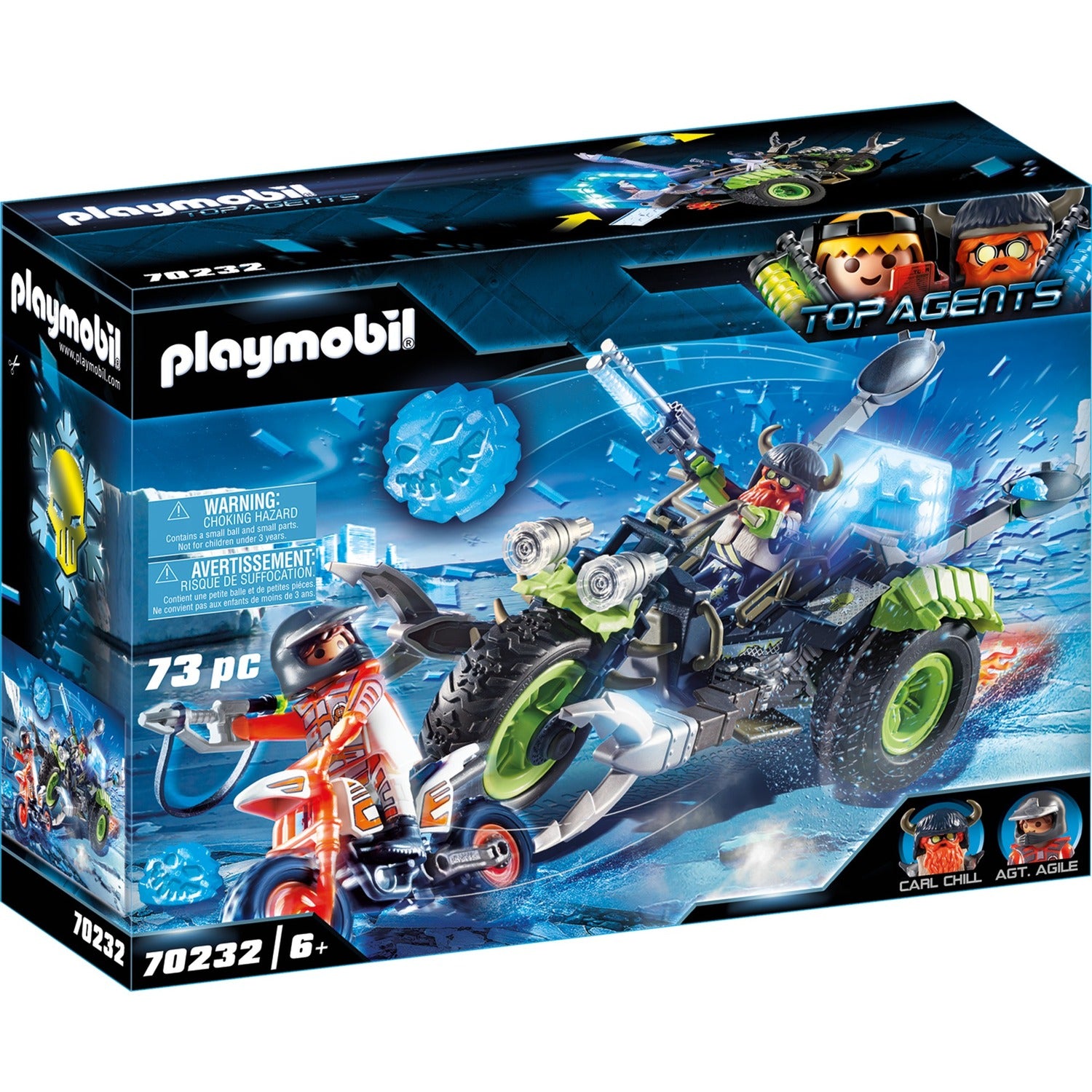 PLAYMOBIL PLAYMOBIL Top Agents Arctic Rebels sneeuwtrike