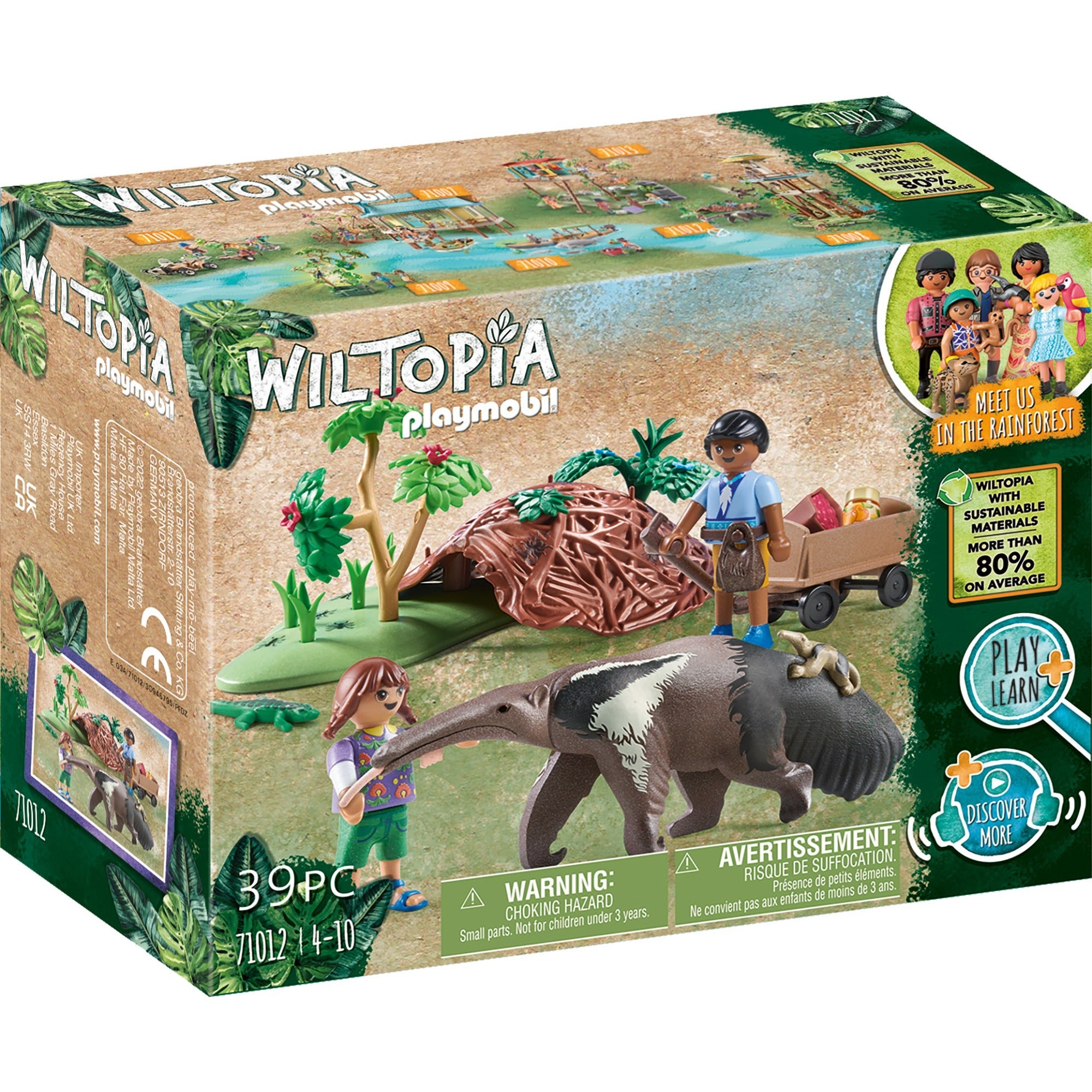 Playmobil Wiltopia Miereneter Verzorging - 71012