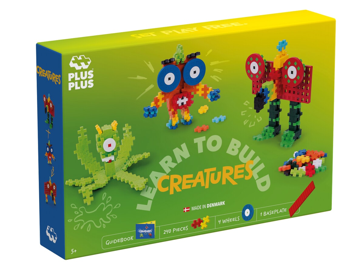 Brandunit learn to build monsters plus-plus: 240 stuks (3907)