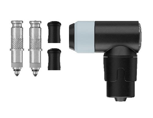 Schwalbe fietsventiel ombouwset dv-scv + pompkop clic ventiel