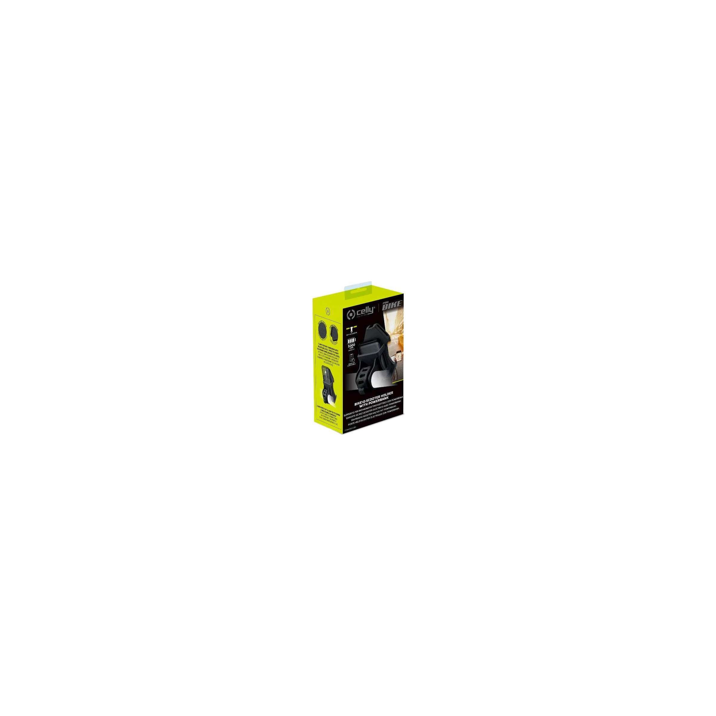 Celly Telefoonhouder Powerbike met powerbank