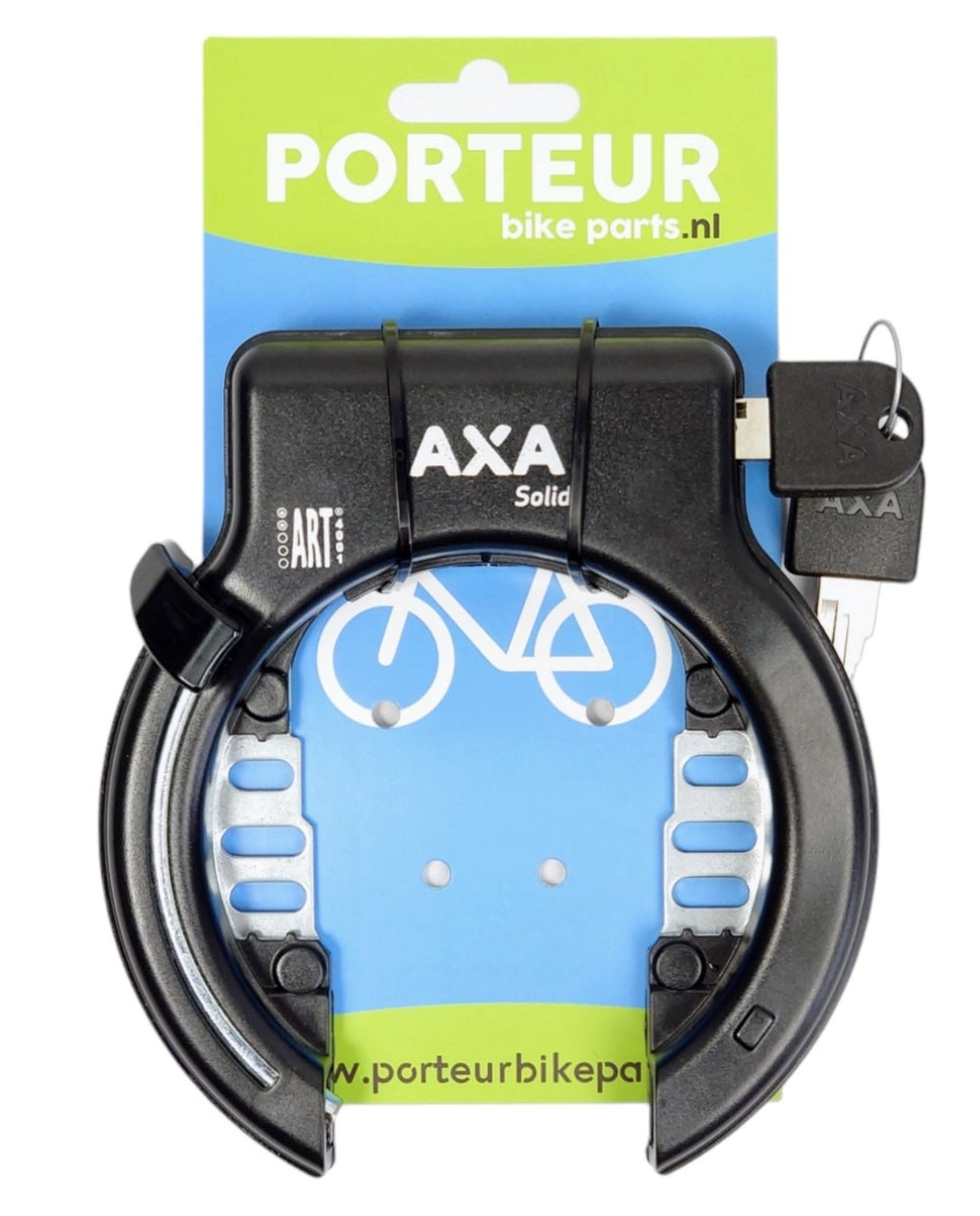 Bague Fente Porteur axa noir massif