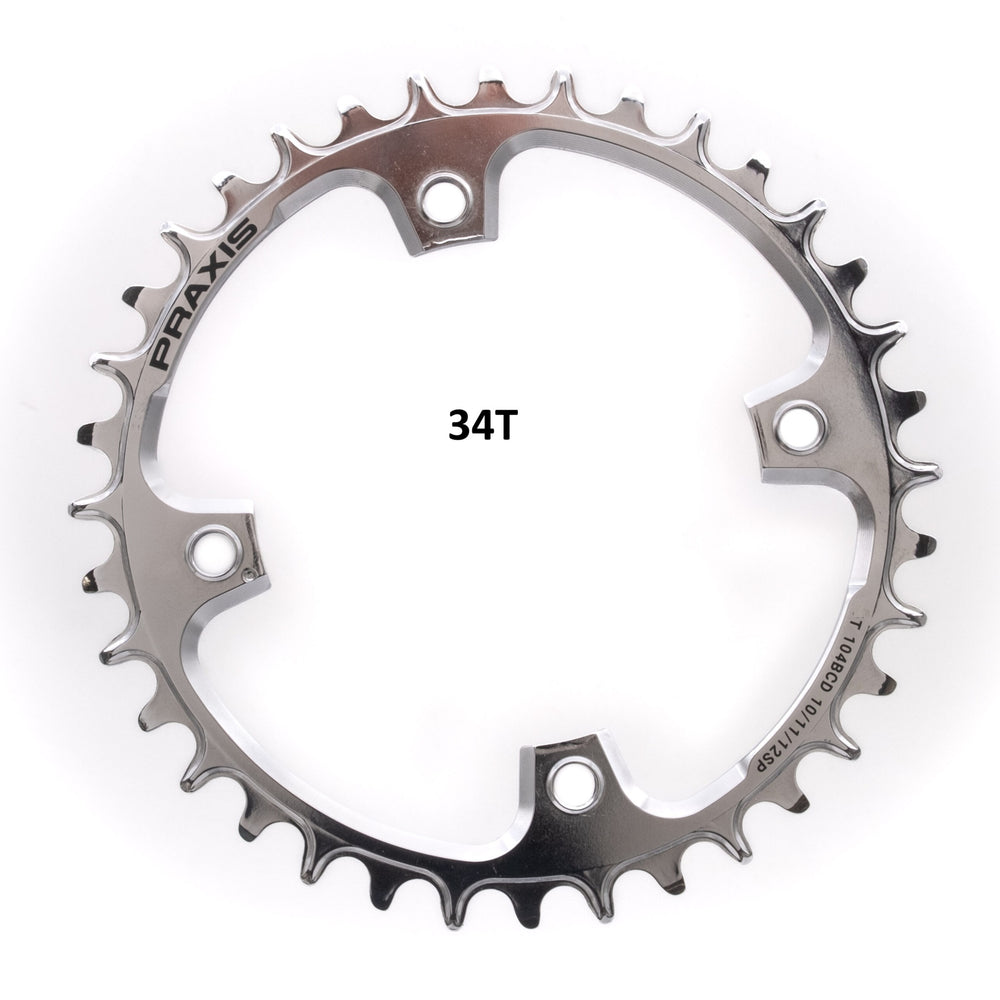 Praxis kettingblad 1x e-ring 104bcd m8 34t pvd 10 11 12sp
