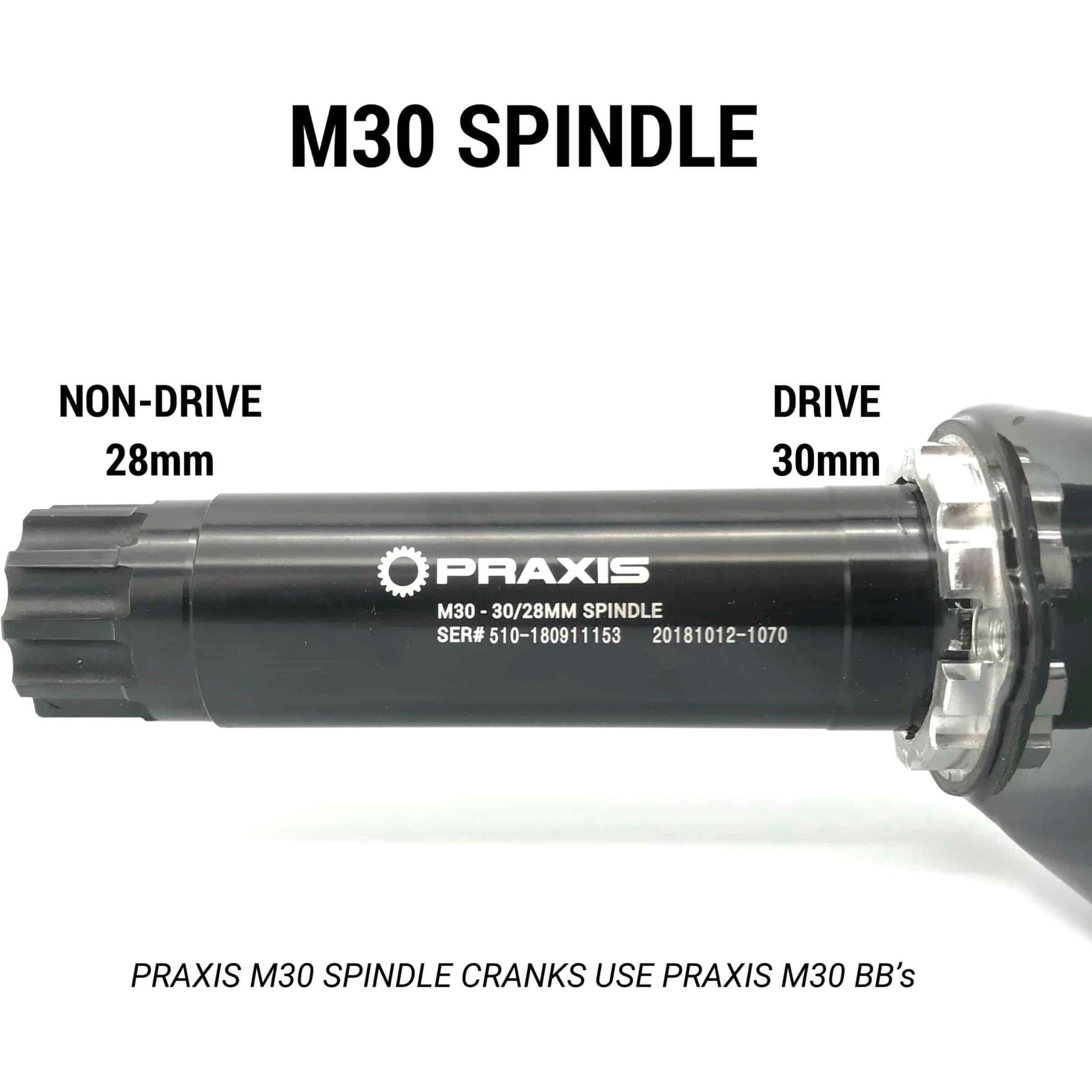 Praxis trapas adapter m30 t47 ib 85,5mm