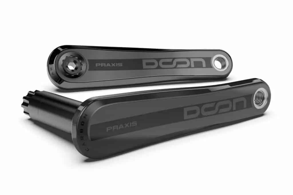 Praxis crankstel doon carbon m30-thru 165mm (armset)