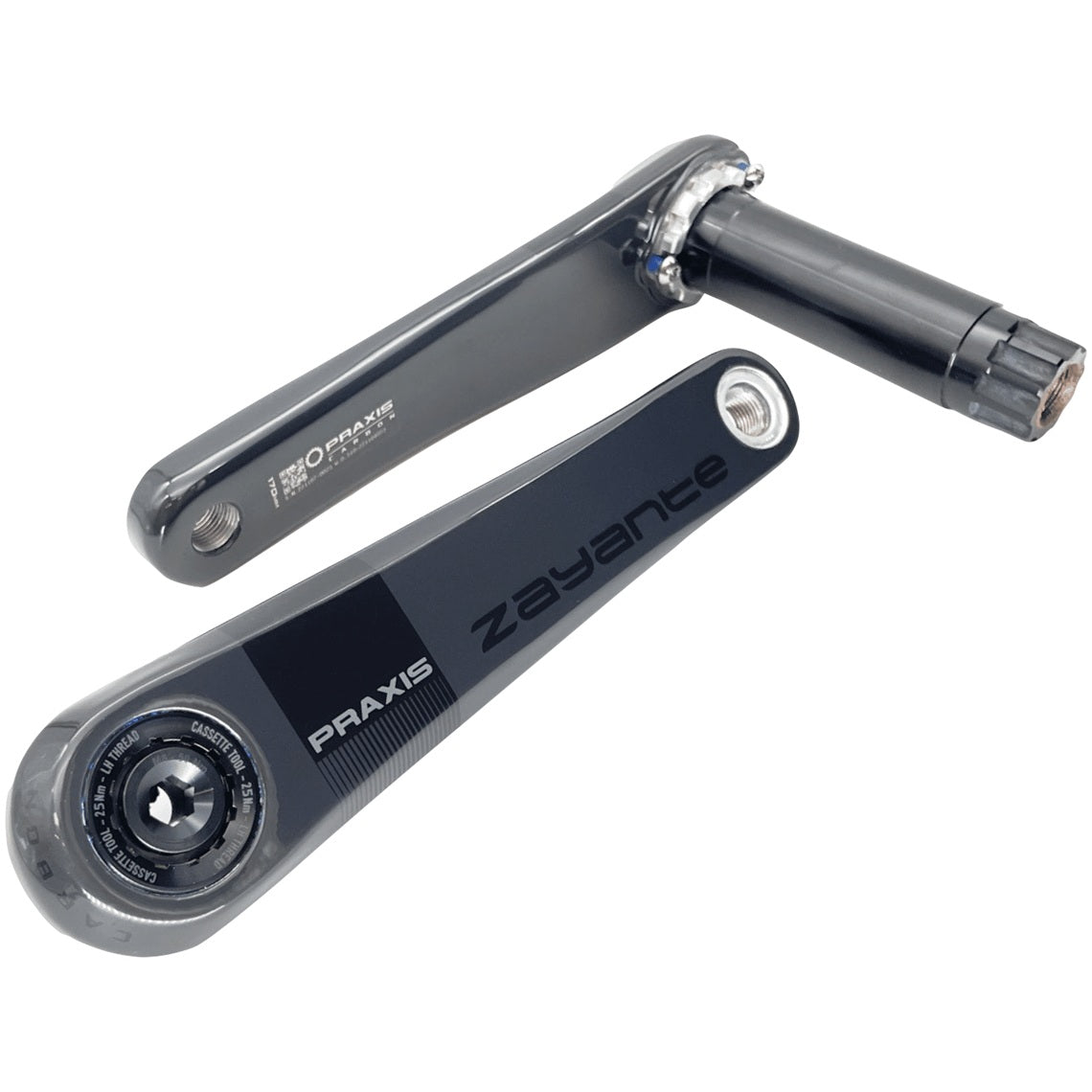 Praxis crankstel zayante carbon m30 160mm (armset)