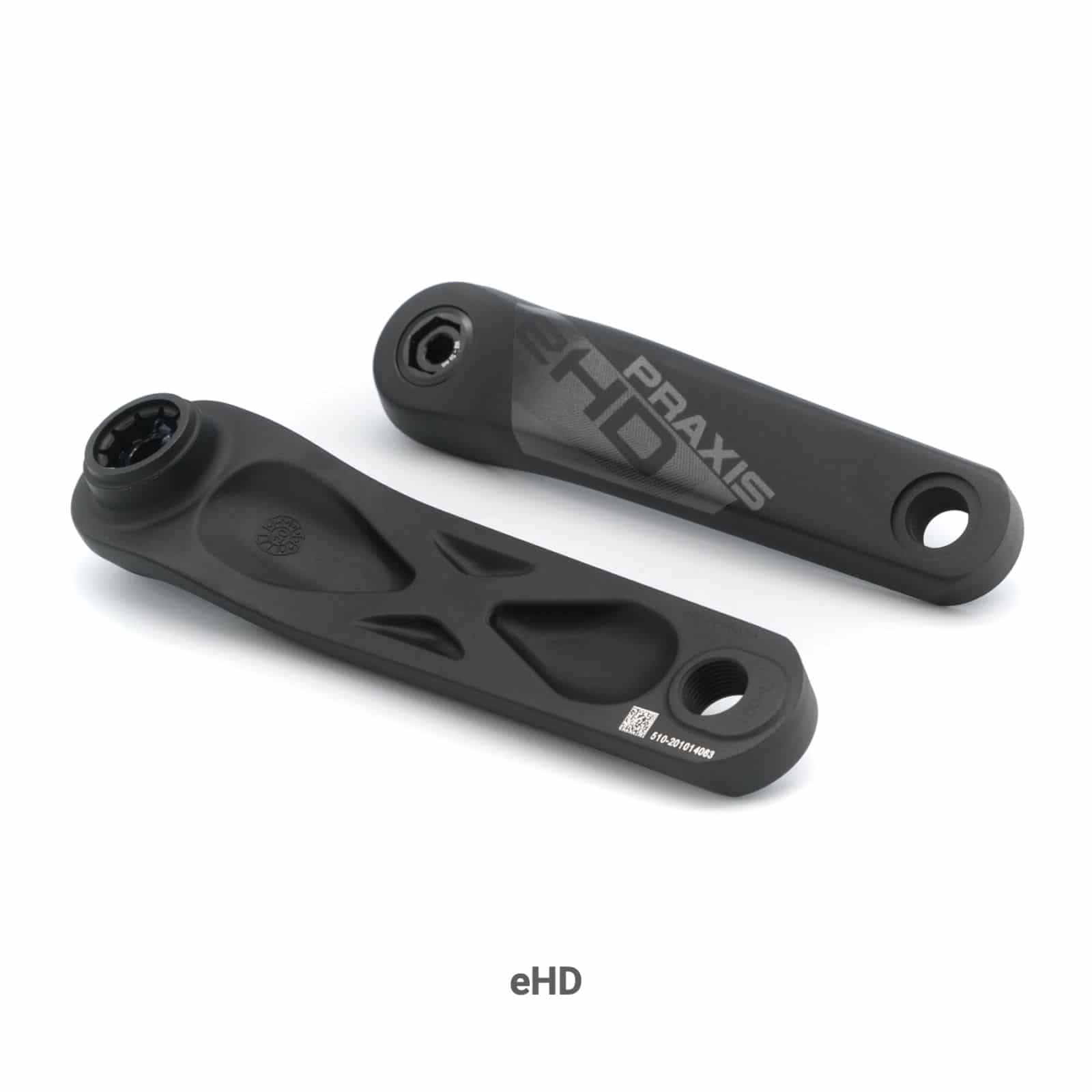 Praxis crankstel e-bike type 1 aluminium hd isis 150mm