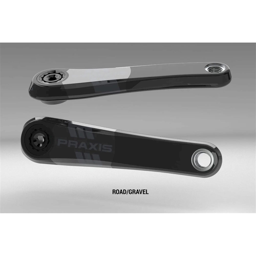 Praxis crankstel e-race carbon etor spline 165mm (fazua r60