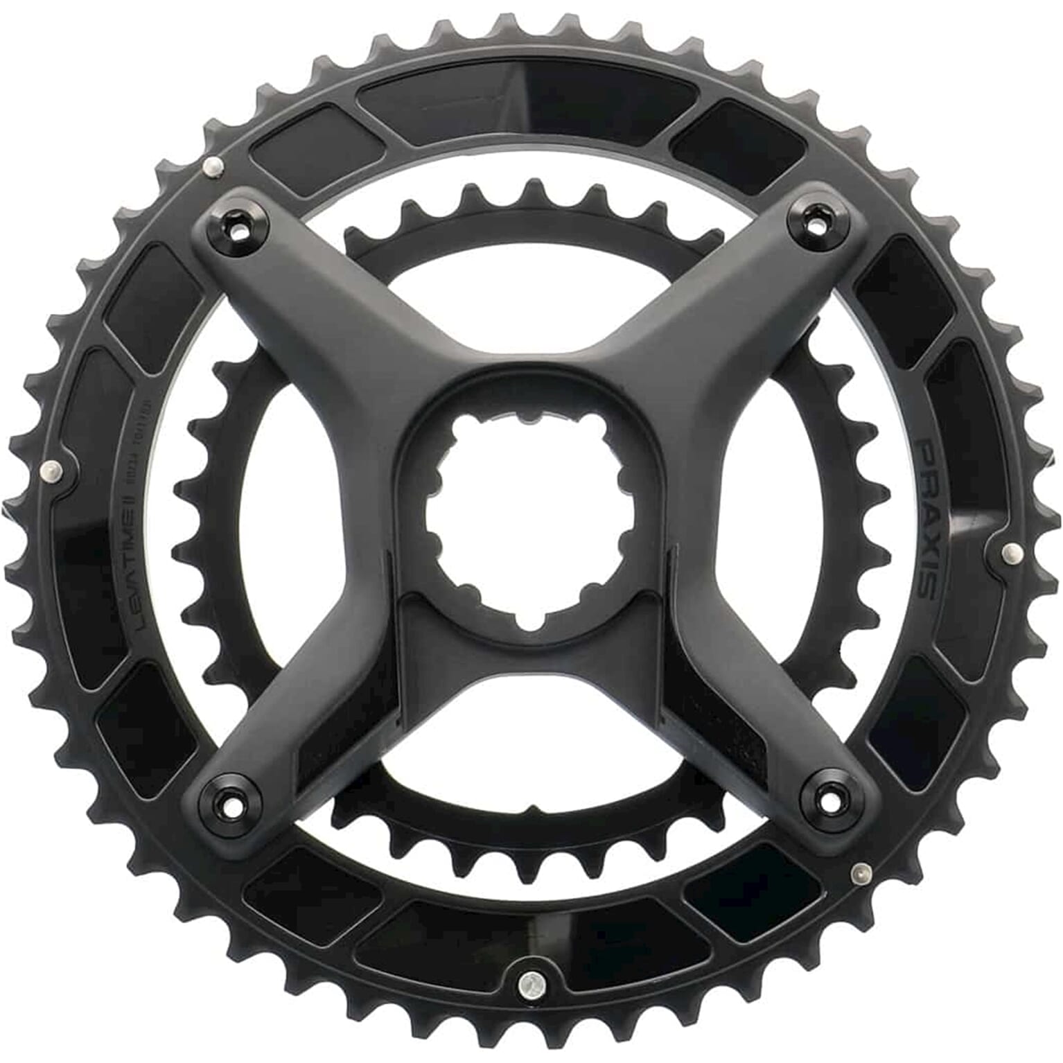 Praxis kettingblad lt2 xring spider kit 50 34 10 11 12sp