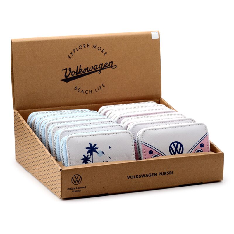 Volkswagen busje vw t1 explore rondrits portemonnee- klein