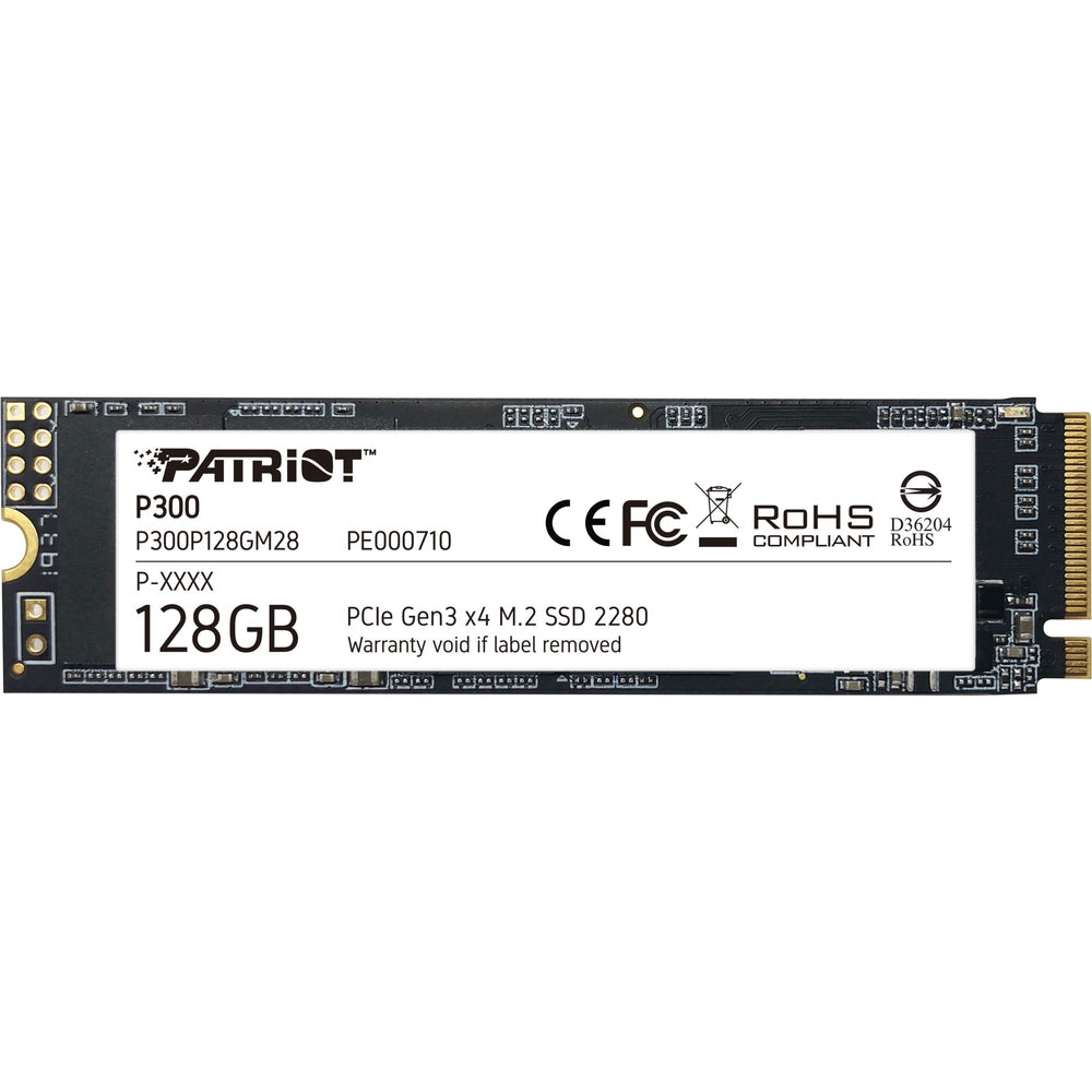 Patriot p300 128 gb ssd (p300p128gm28, pcie 3.0 x4, m.2 2280)