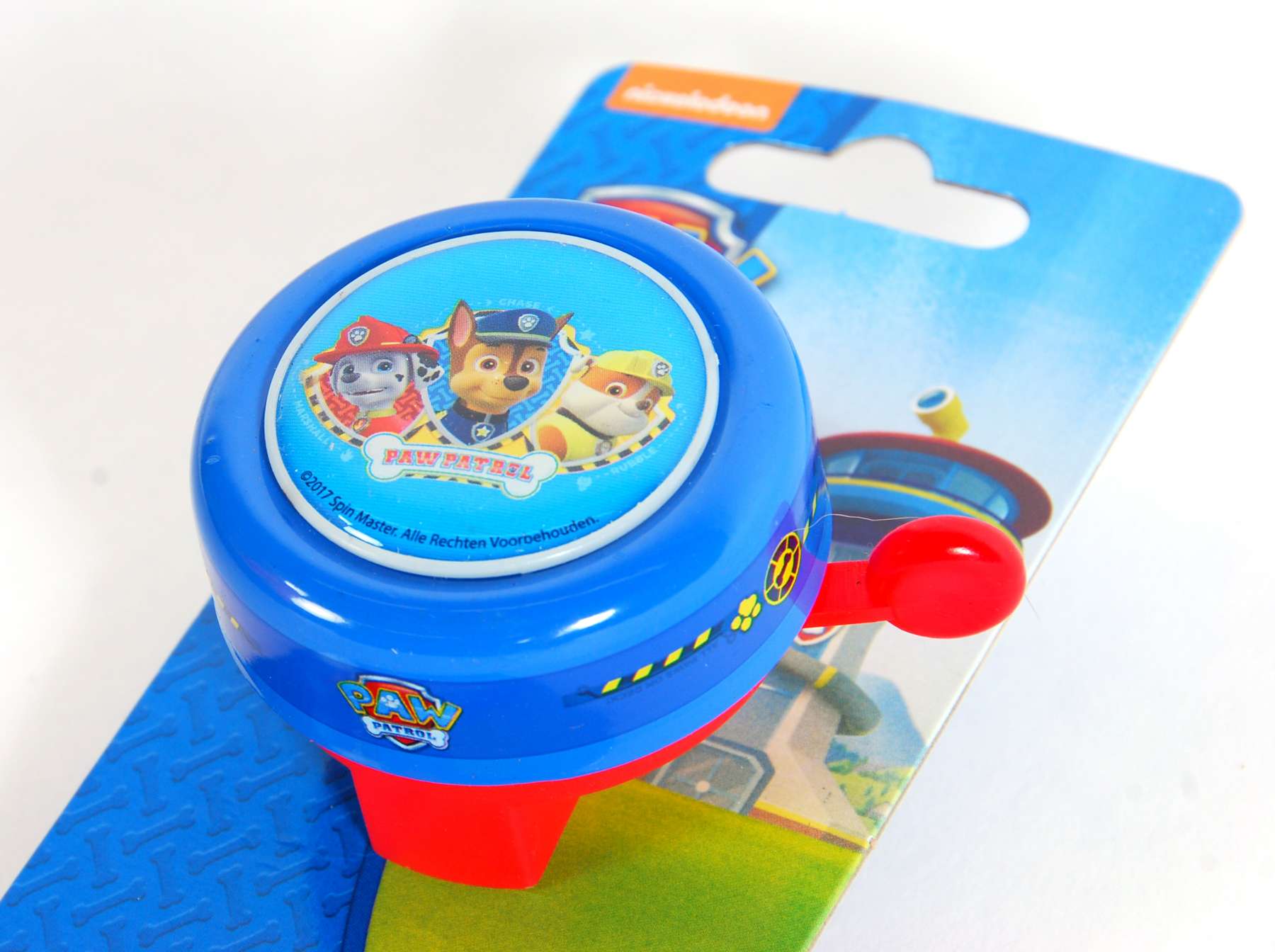 sonnette de vélo Paw Patrol bleu 54 mm