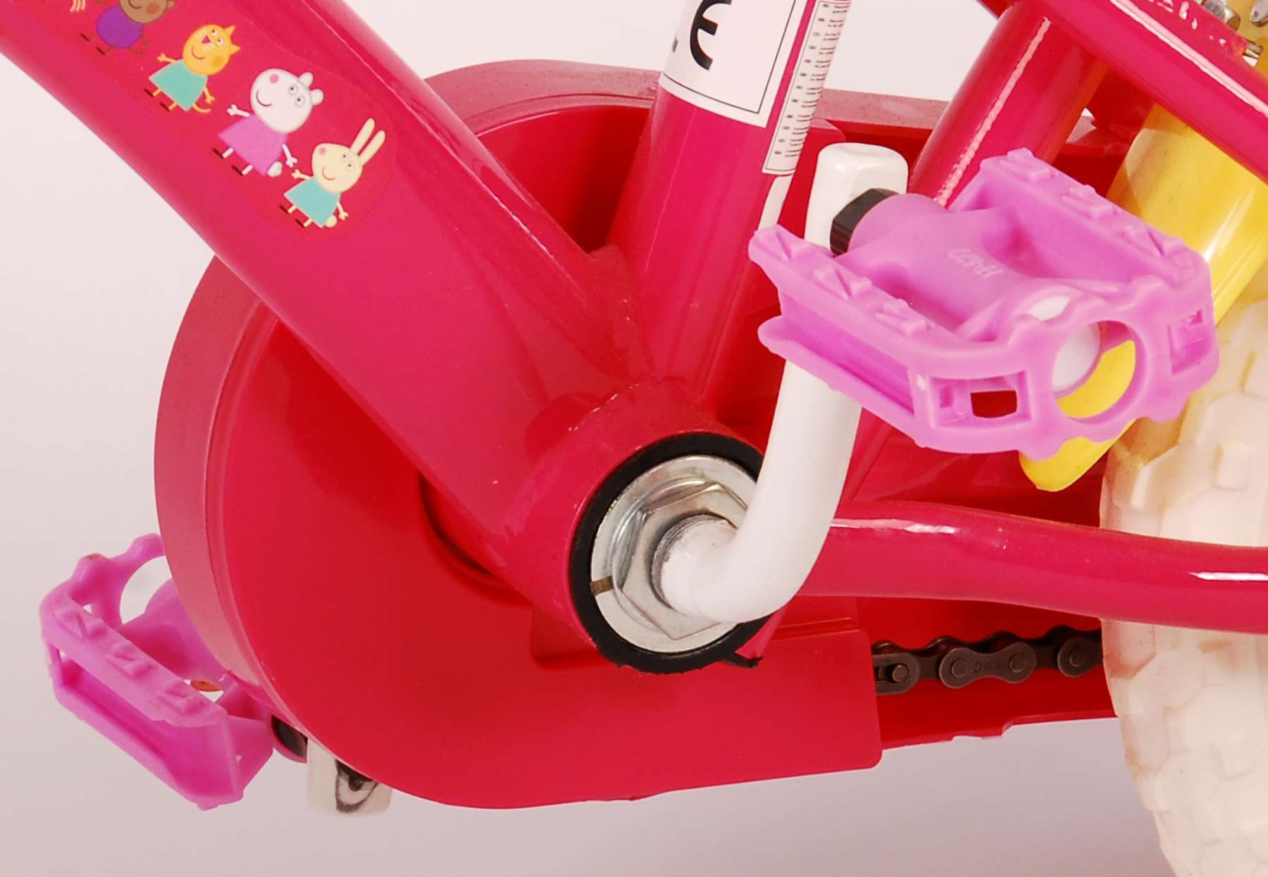 Vélo pour enfants Peppa Pig - Filles - 10 pouces - Rose Bleu - Go-getter