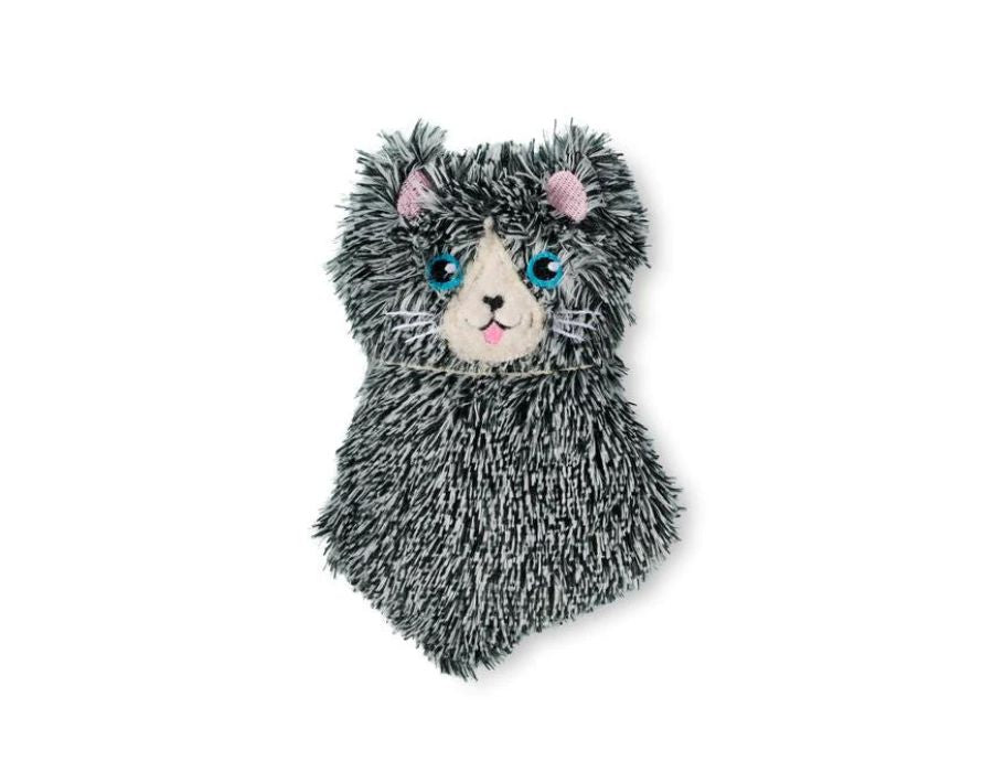 Gebeten handwarmer - zakmaatje - kat - zachtaardige kat