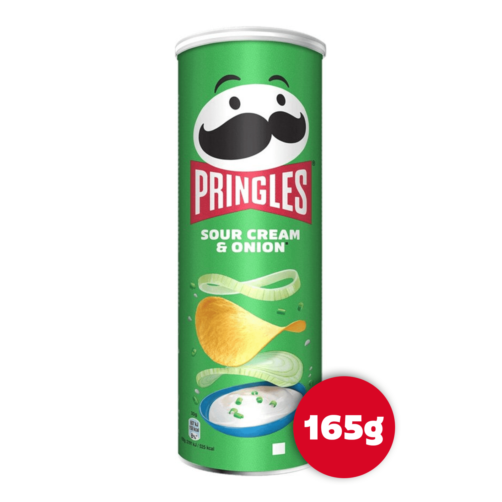 Pringles sour cream onion (19x 165gr)