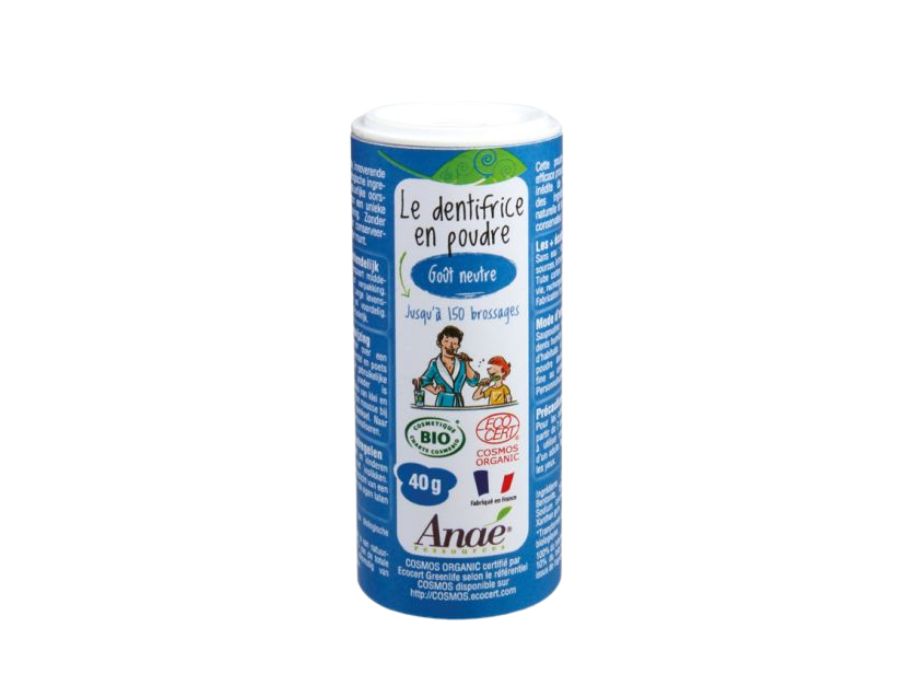Anae tandenpoets poeder fluorvrij - 40g