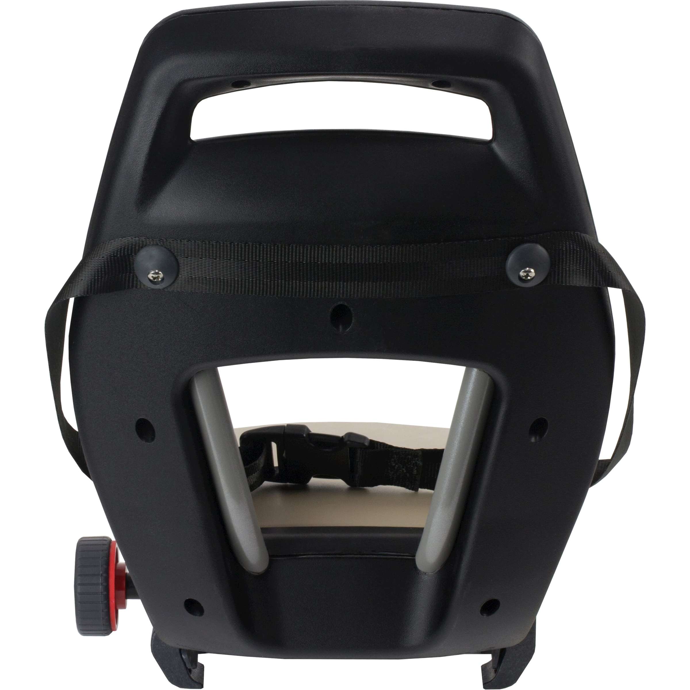 Qibbel q344 achterzitje 6+ junior met voetsteunen en beschermplaten kaki zwart