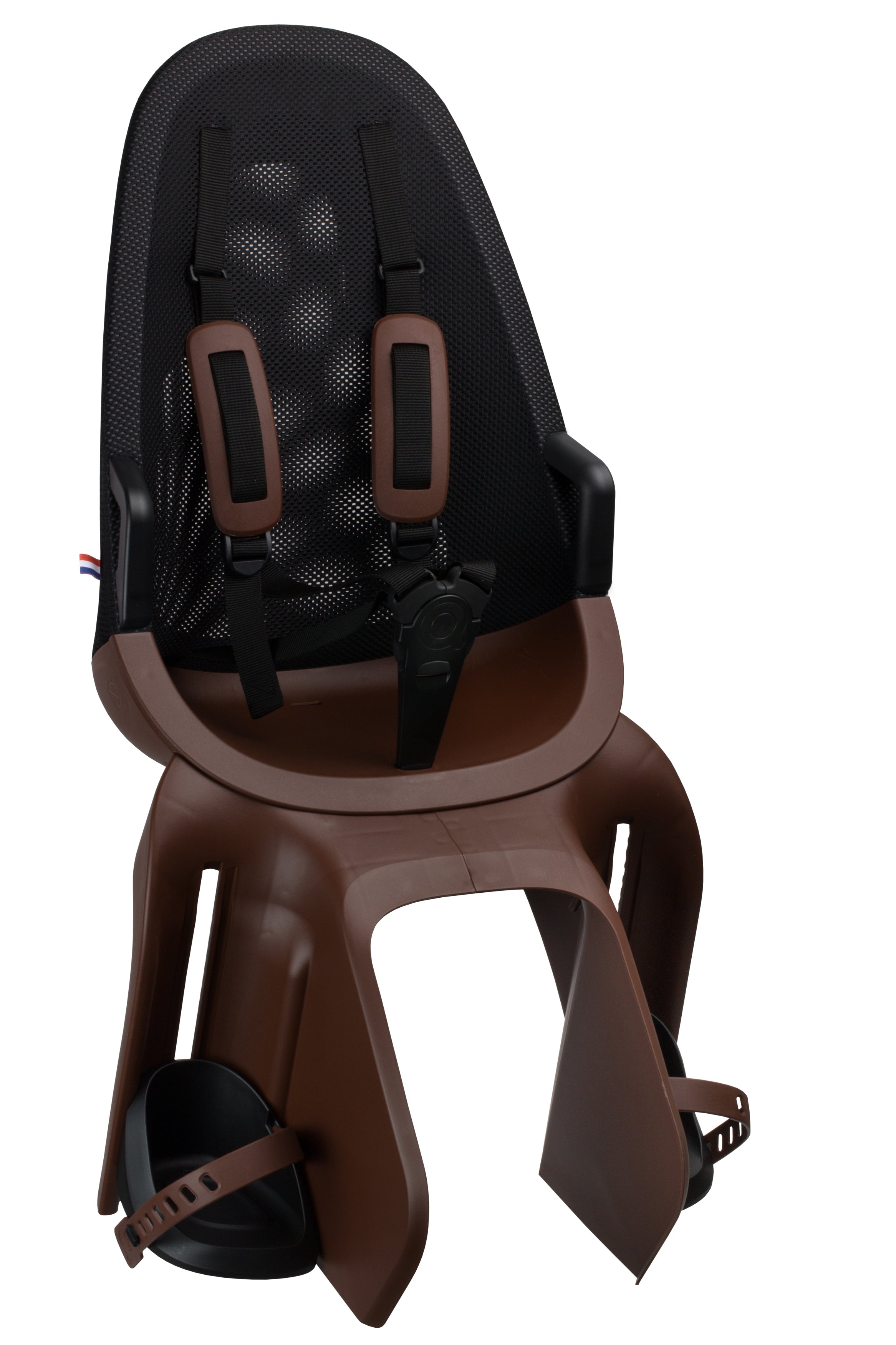 Qibbel achterzitje luchtdrager bev. bruinzwart