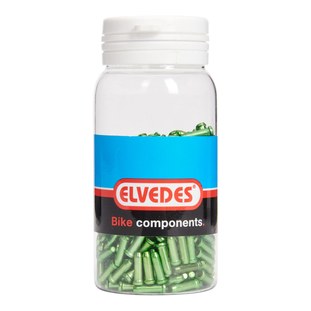 Elvedes antirafeldopjes 2,3mm groen (500x) aluin. elv2012016