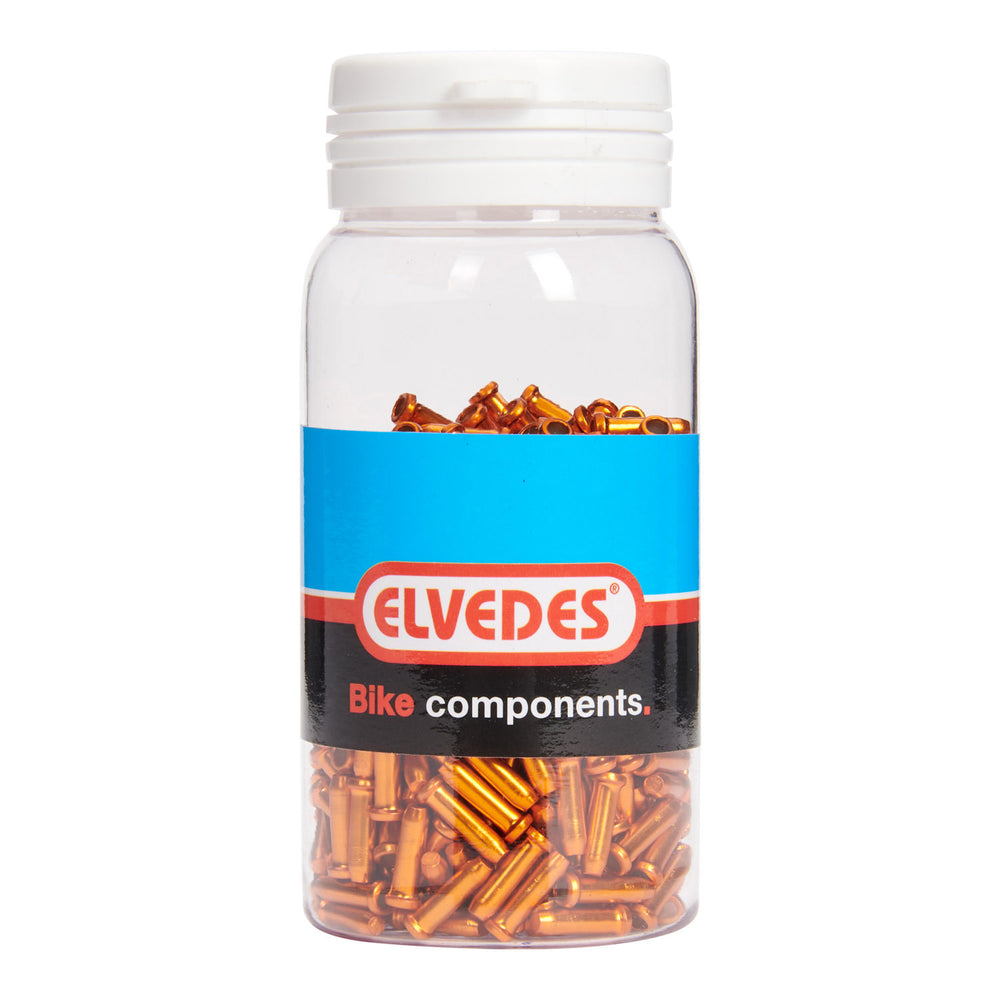 Elvedes antirafeldopjes 2,3mm oranje (500x) aluin. elv2012017