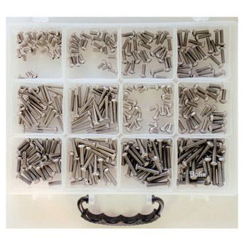 Bofix Assortimentsdoos inbusbouten bolkop RVS 214298