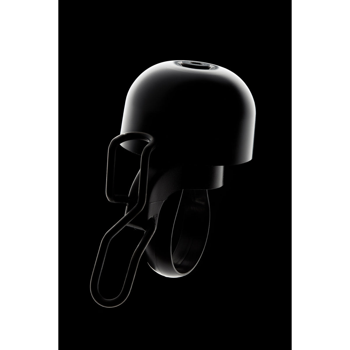 Sonnette de vélo Widek Paperclip Mini - noir (sur carte)