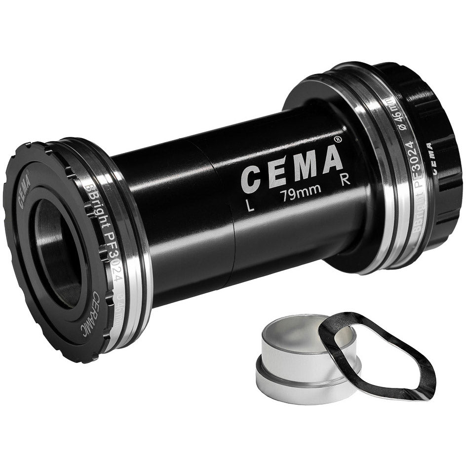 CEMA Beugelas BBright46 SRAM GXP-RVS-Zwart
