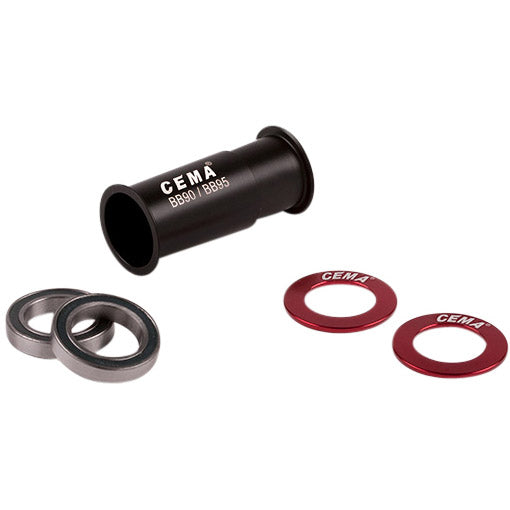 CEMA Beugelas BB90-BB95 Shimano-Staal