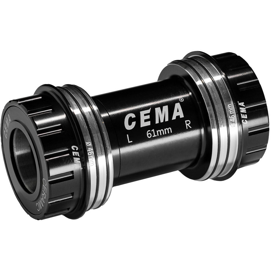 CEMA Beugelas OSBB Interlock Shimano-RVS-Zwart