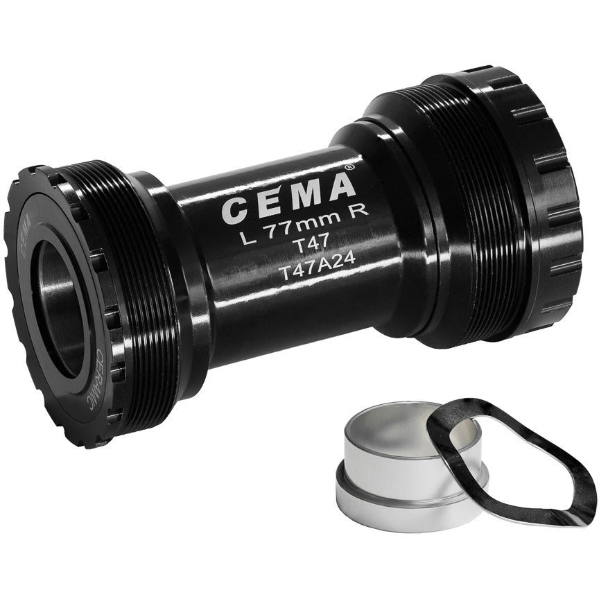 CEMA beugelas T47A SRAM GXP RVS zwart