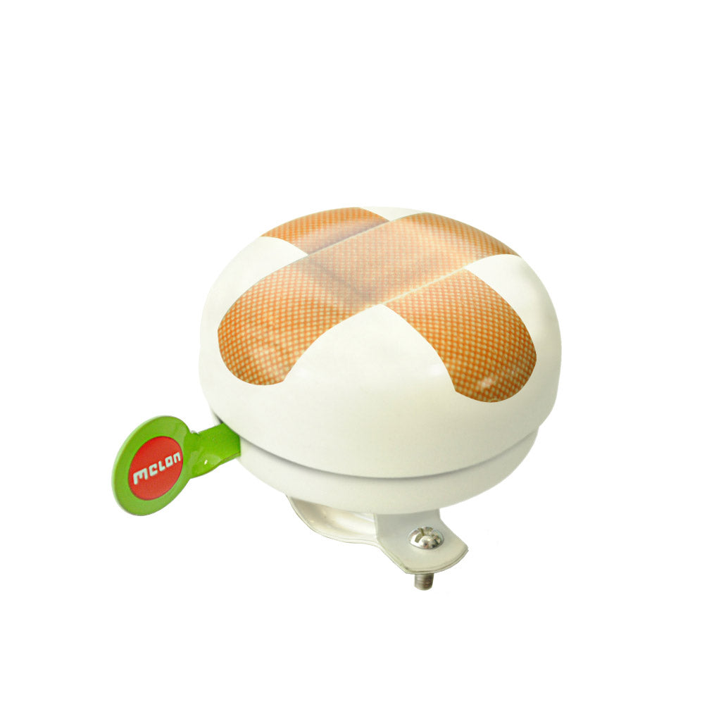 Meloen bel Gepleisterd Wit 60mm wit