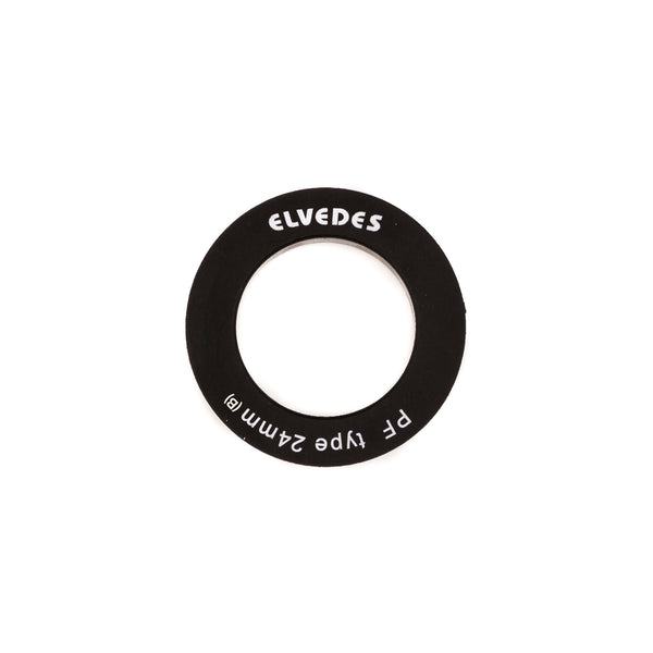 Bottom bracket bearing caps Elvedes for Shimano 24mm Press-fit (2 pieces)