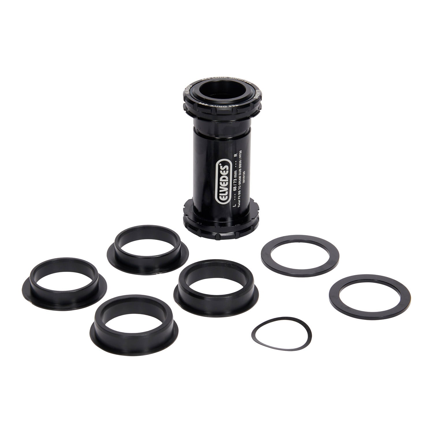 Elvedes SRAM DUB Bottom Bracket BB30 (ø42mm) + PF30 (ø46mm)