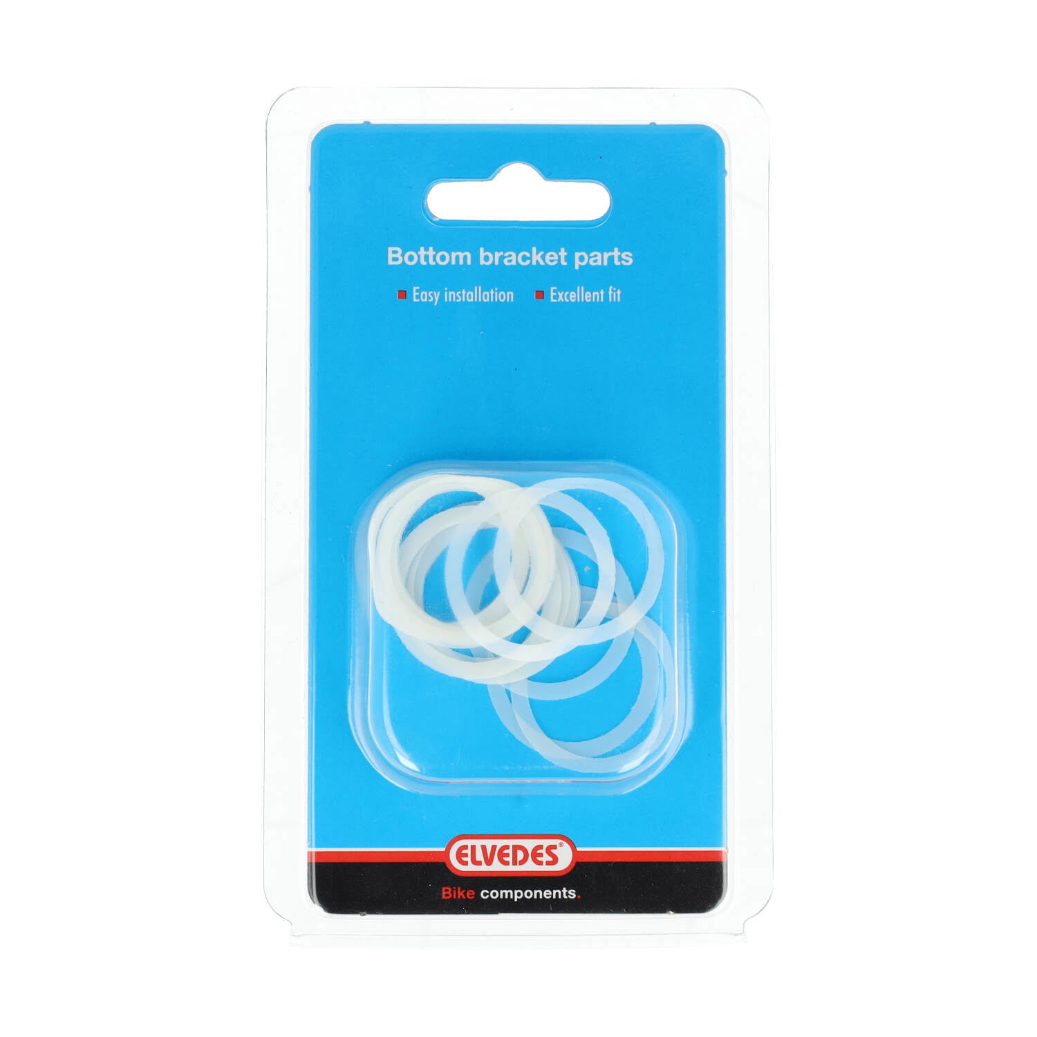 Elvedes spacer trapas 30 x 24 x 0,2 mm kunststof p 20