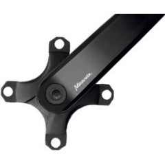 Buzaglo miranda delta crankstel z blad bcd104 gates, 170mm,mat-zwart
