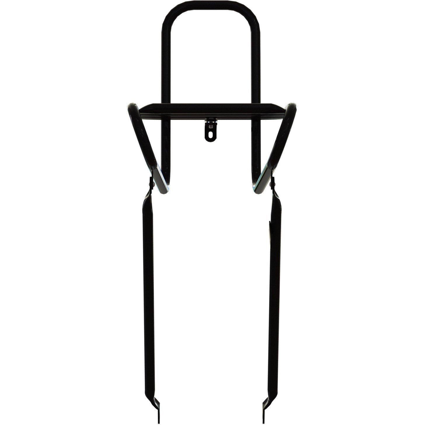 Voordrager Steco glad zwart 25cm