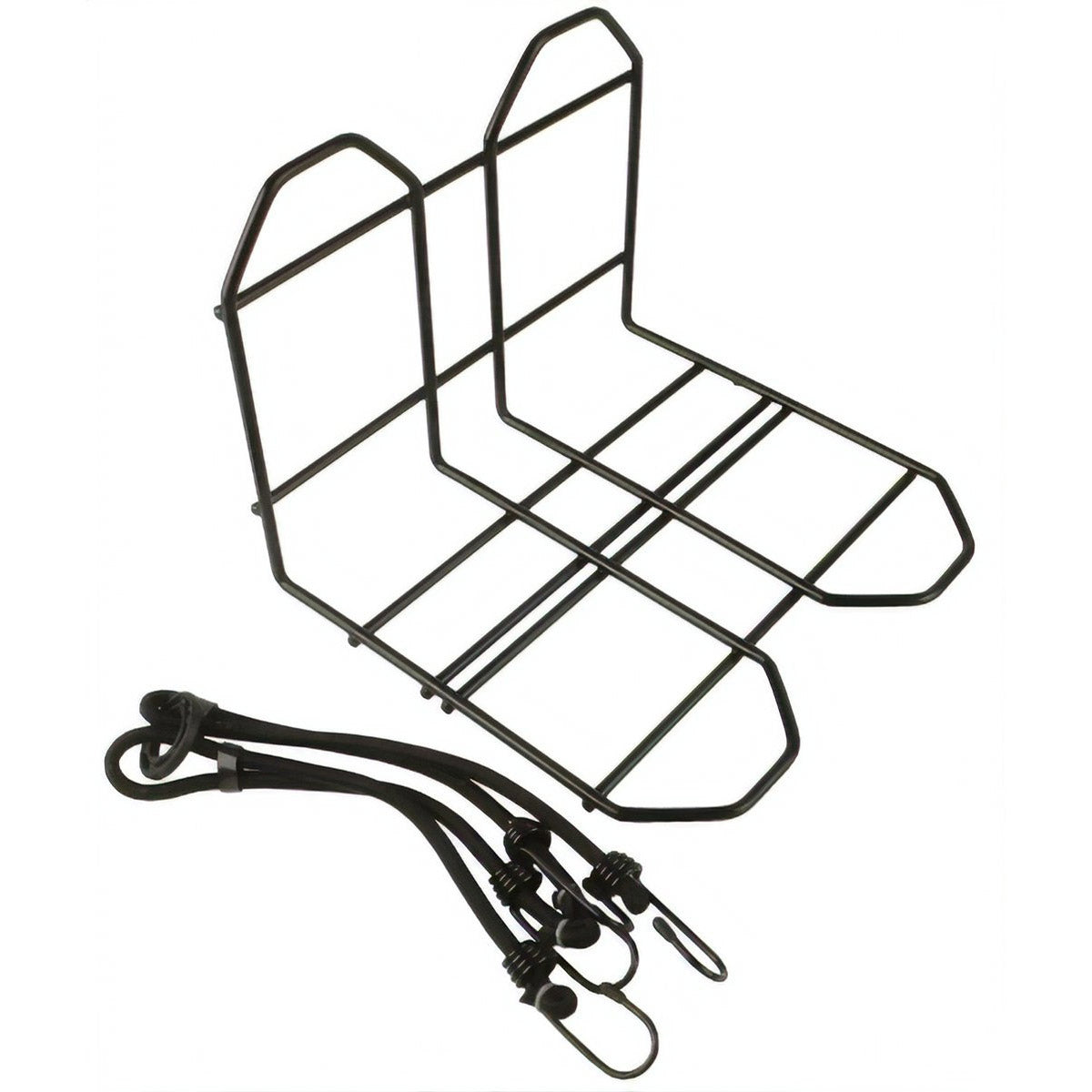 bagagerekje 28 cm staal zwart