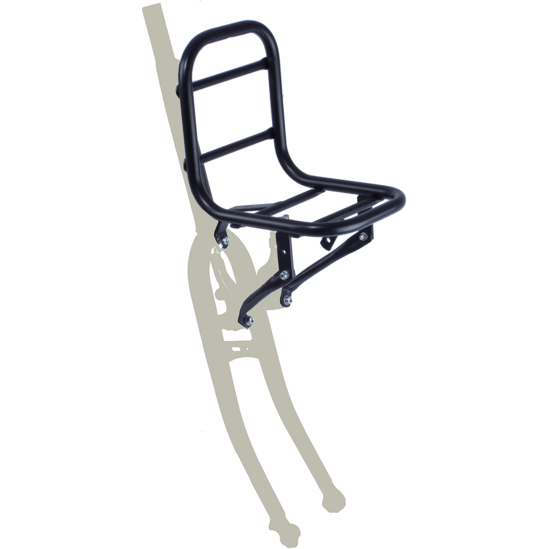 voordrager V-brake montage 20 28 inch staal matzwart