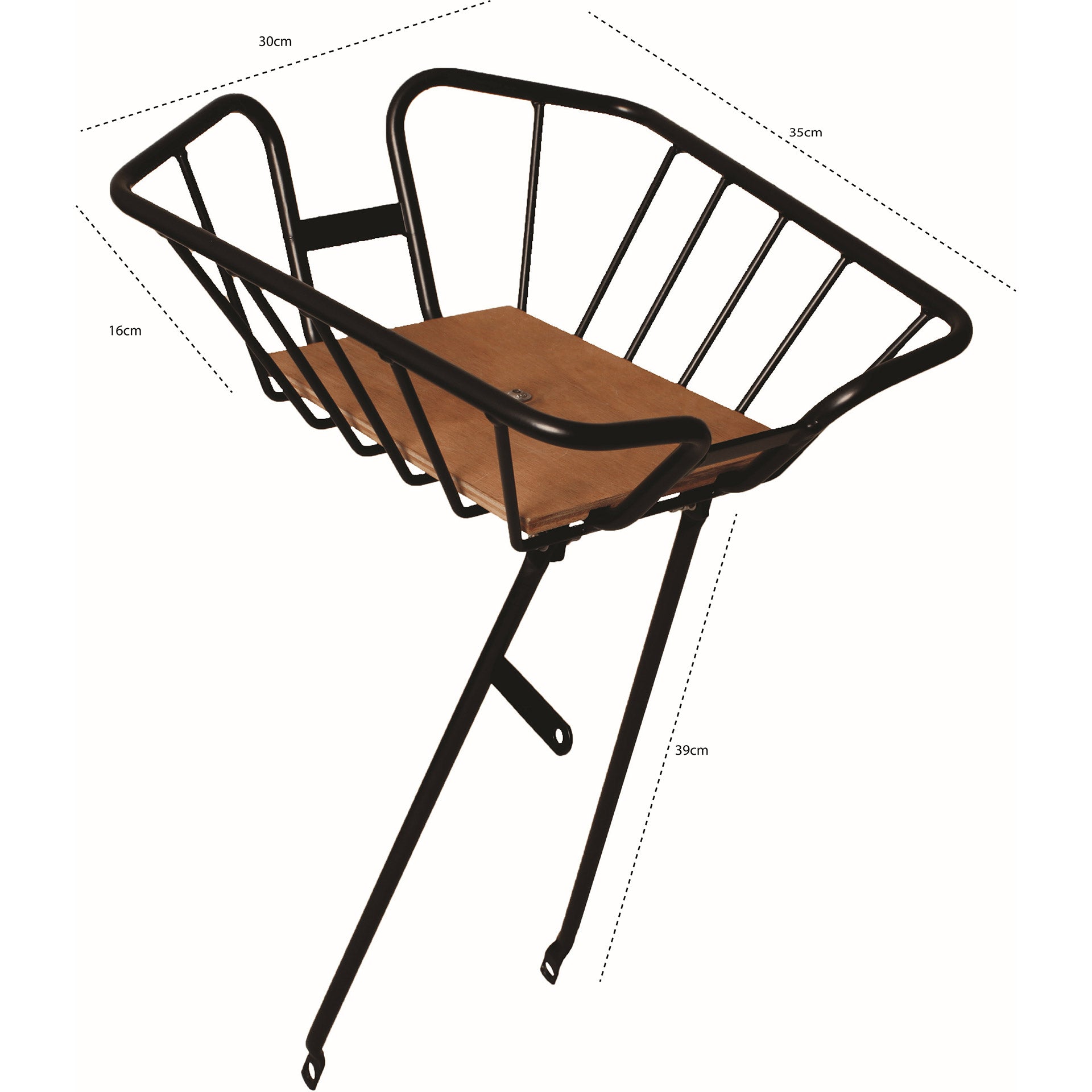 Steco mand compact zwart