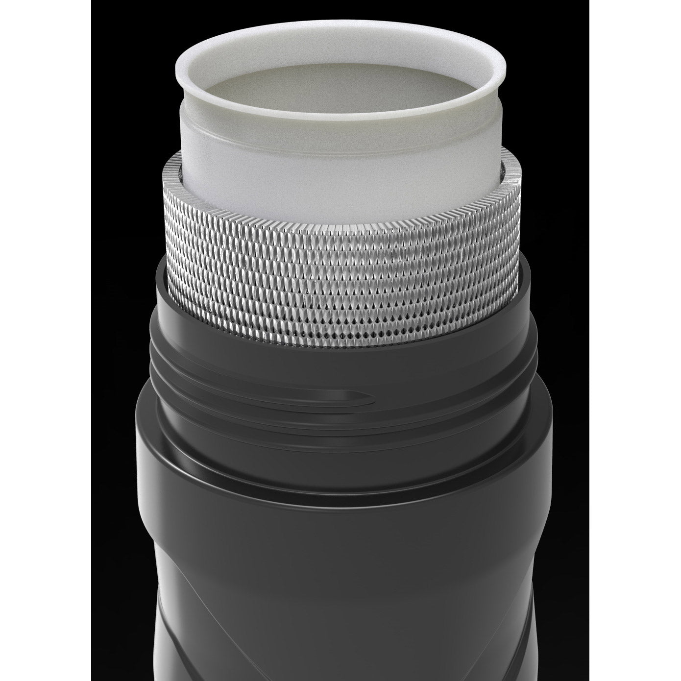 Polisport Bidon Thermal T500 500ml zwart-limoengroen